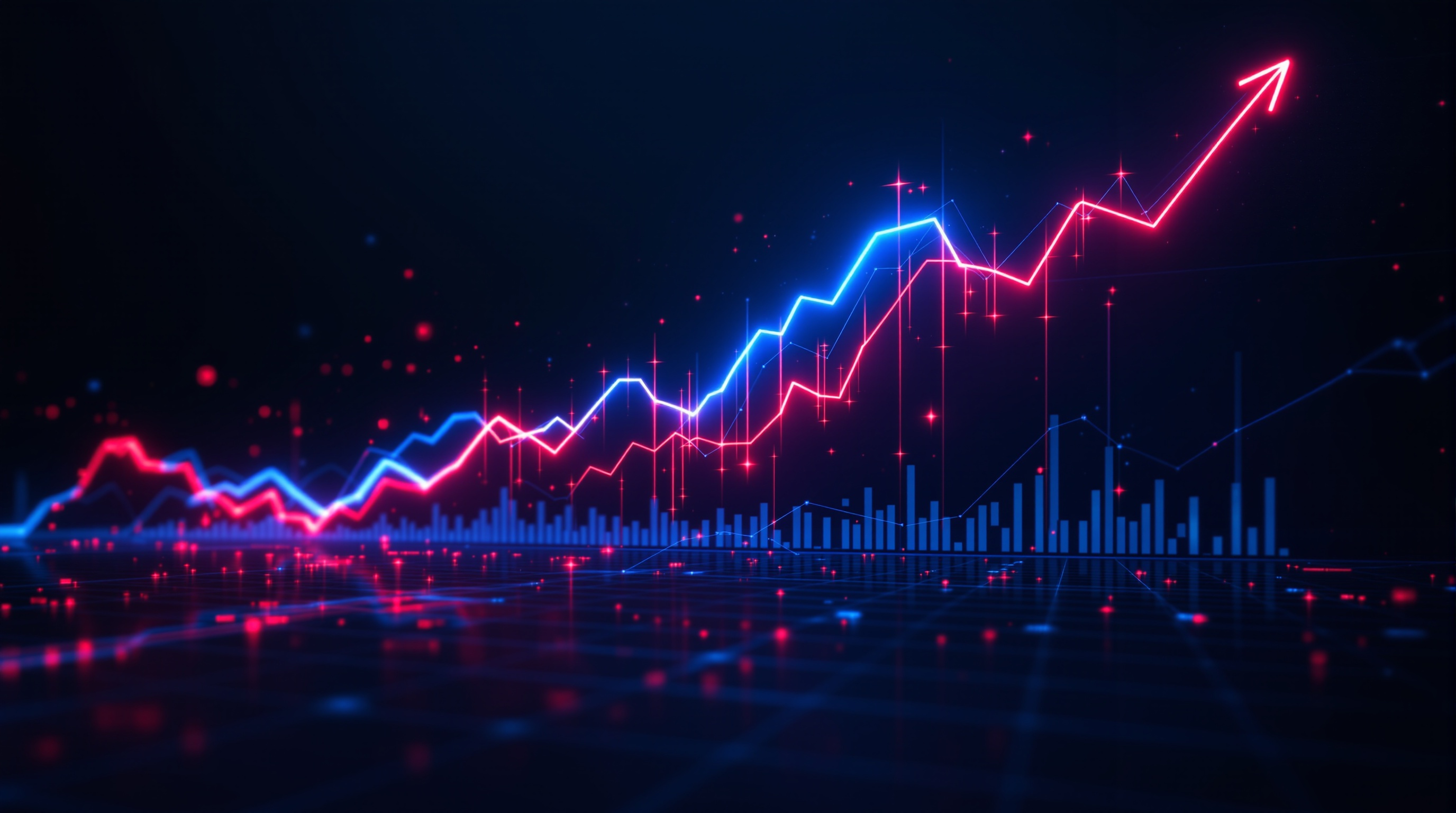 SEO growth chart and analytics results